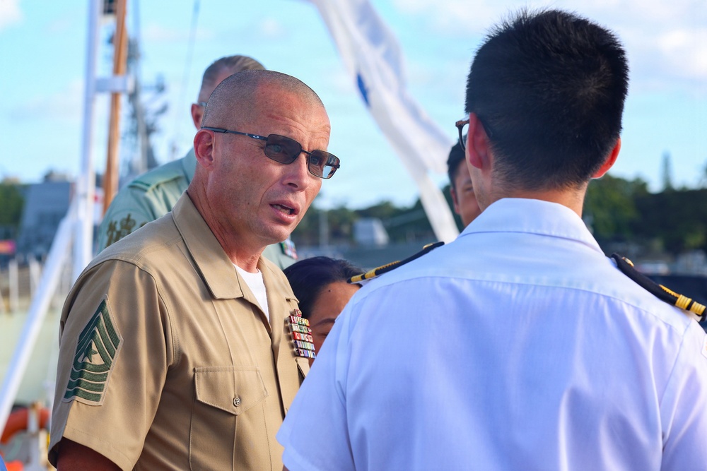 HMCS Ottawa celebrates Canada Day during RIMPAC 2026