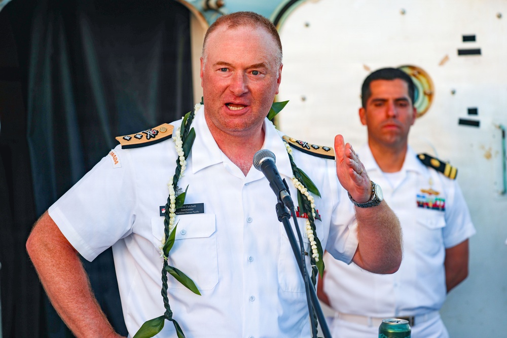 HMCS Ottawa celebrates Canada Day during RIMPAC 2026