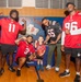 Atlanta Falcons NFL Players Visit CFAS