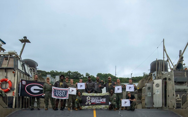 Atlanta Falcons NFL Players Visit CFAS