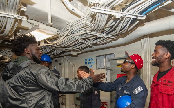 NFL Atlanta Falcons  Players Visit CFAS