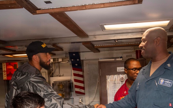 NFL Atlanta Falcons  Players Visit CFAS