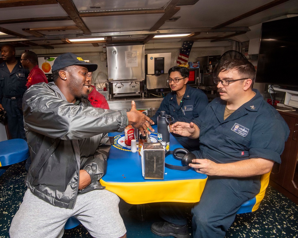 NFL Atlanta Falcons  Players Visit CFAS