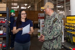 From the Deckplates to Department Head: Cmdr. Christopher M. Sands Takes the Watch as NNSY’s Supply Officer
