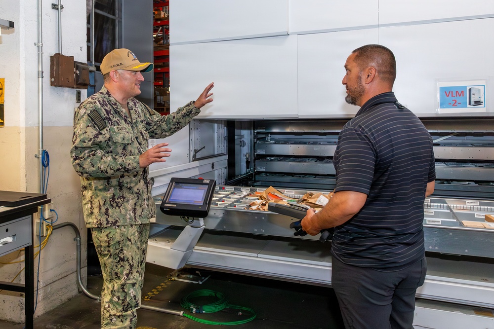 From the Deckplates to Department Head: Cmdr. Christopher M. Sands Takes the Watch as NNSY’s Supply Officer
