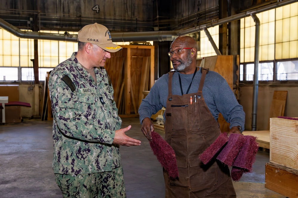 From the Deckplates to Department Head: Cmdr. Christopher M. Sands Takes the Watch as NNSY’s Supply Officer