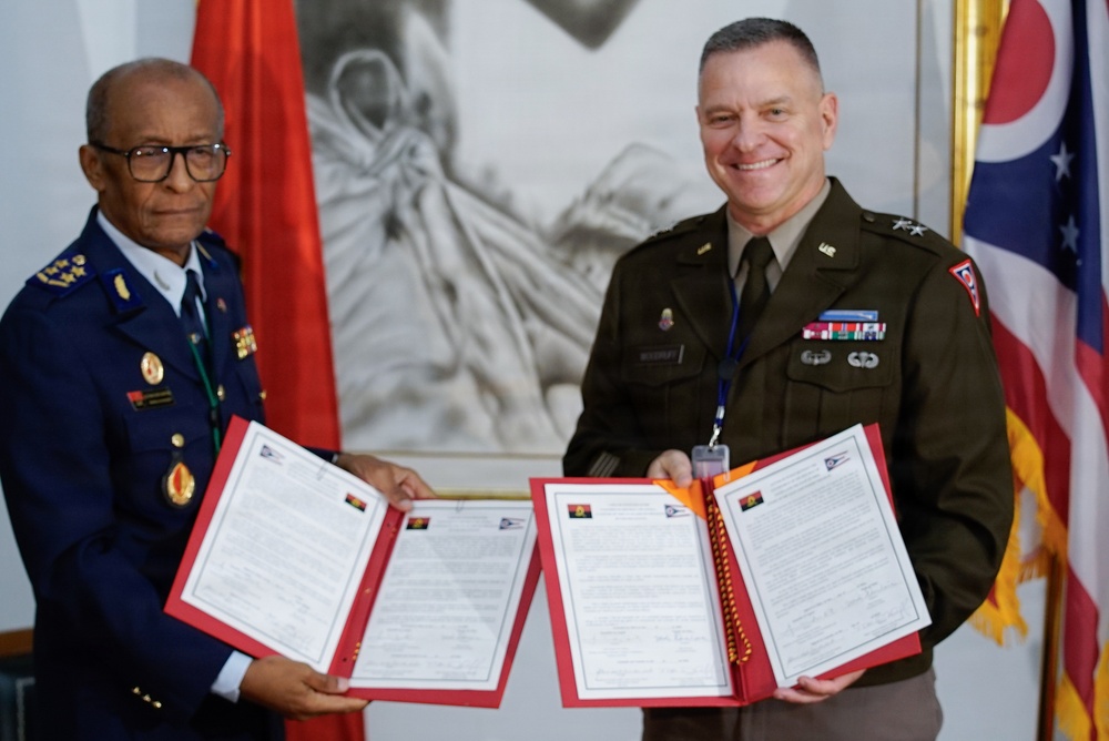 Angola, Ohio National Guard strengthen enduring partnership through State Partnership Program at ACHOD 2026