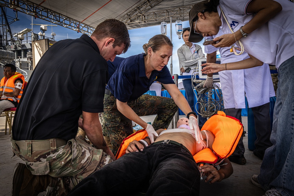 Pacific Friendship 2026: Multinational partners conduct littoral medical operations mass casualty exercise