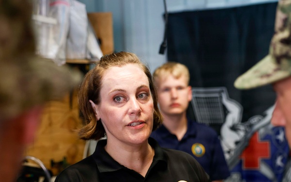 Pacific Friendship 2026 and Pacific Partnership 2026 Conduct Mass Casualty Drill Aboard U.S. Army Runnymede-class Landing Craft Utility Ship USAV Paulus Hook (LCU 2033) in Quang Tri, Vietnam