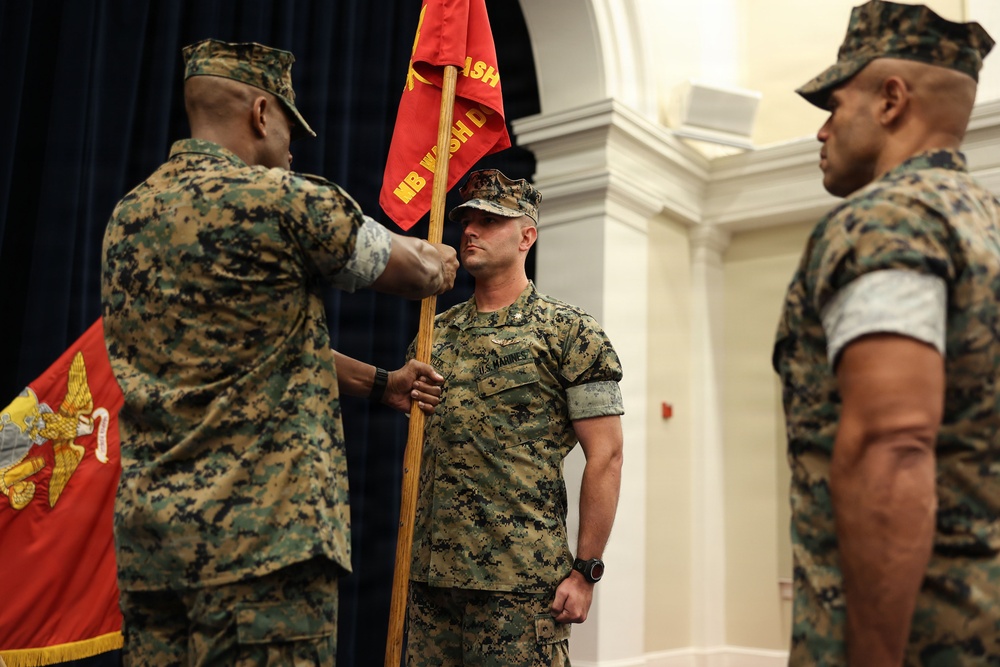 MBW H&amp;S Company Change of Command Ceremony