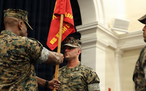 MBW H&amp;S Company Change of Command Ceremony
