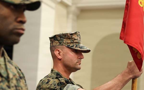 MBW H&amp;S Company Change of Command Ceremony