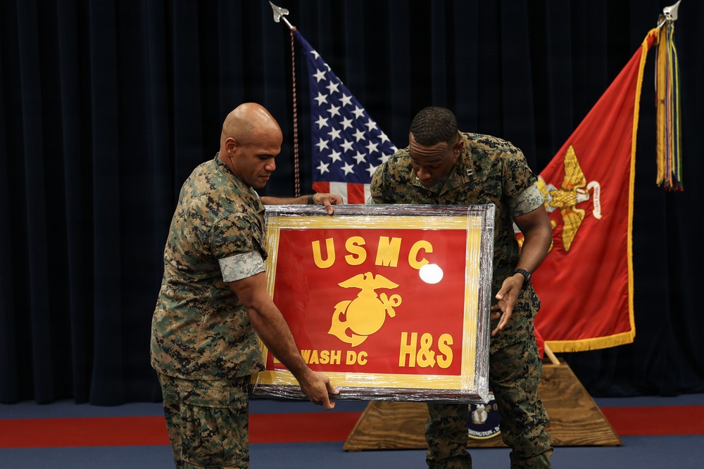 MBW H&amp;S Company Change of Command Ceremony