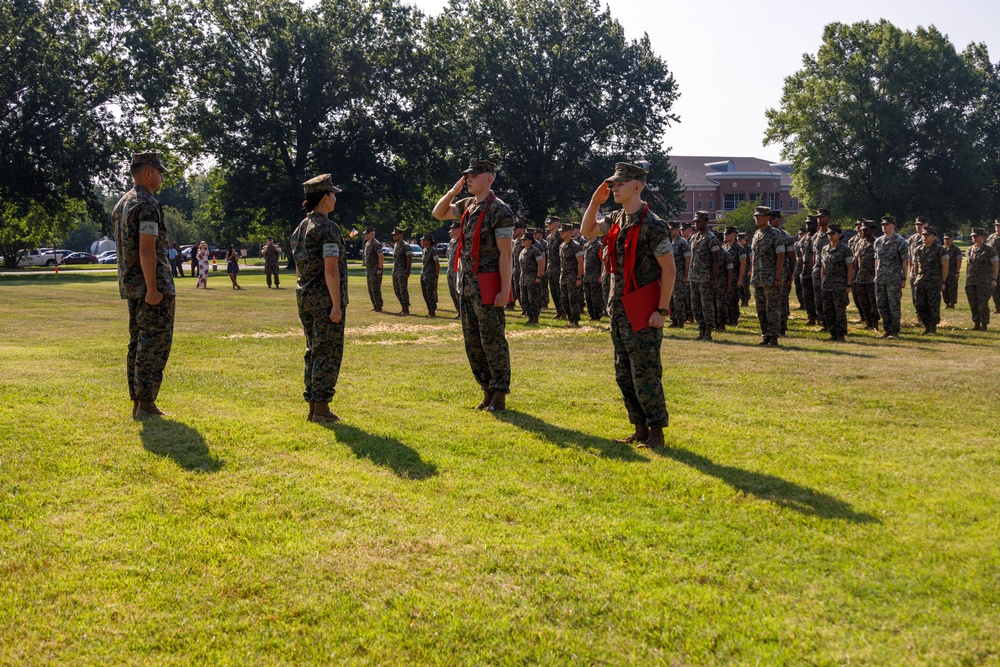SMMC promotes group of Marines on Quantico