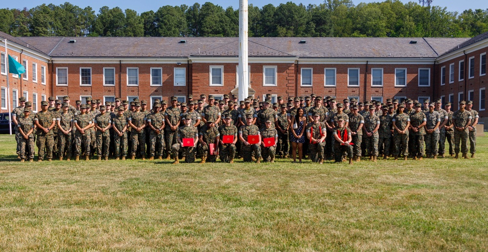 SMMC promotes group of Marines on Quantico