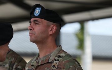 New leader assumes command of Headquarters and Headquarters Battalion, SETAF-AF