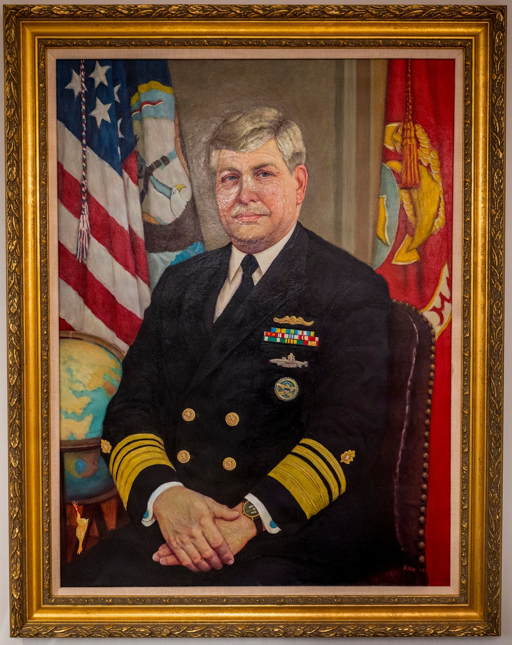 Zimble’s Rubber Chicken: An Overlooked Symbol in a Navy Surgeon General’s Portrait