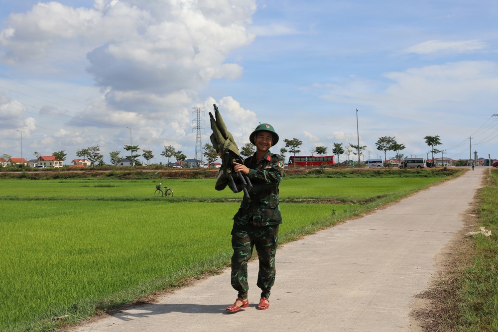 Pacific Friendship 2026: US, Vietnamese partners train with drones to support water rescue operations in Vietnam