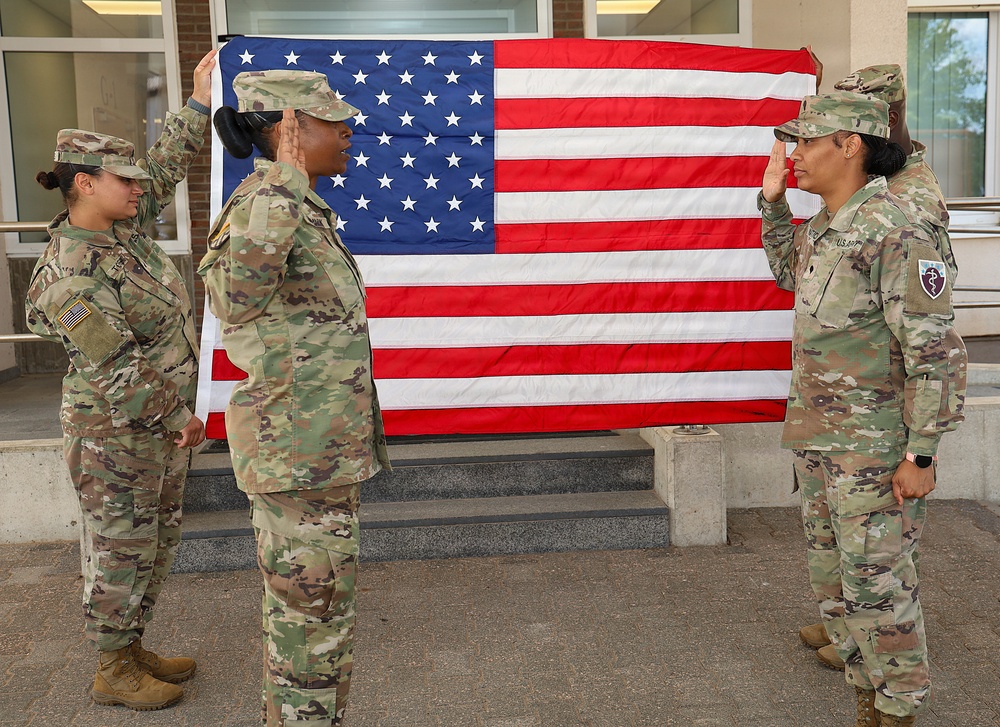 68th TMC Promotion and Reenlisment Ceremony