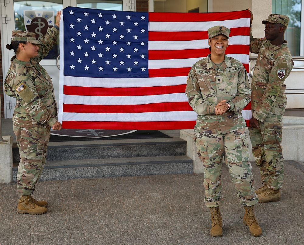 68th TMC Promotion and Reenlisment Ceremony