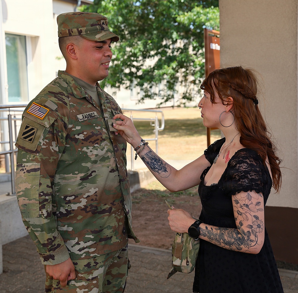 68th TMC Promotion and Reenlisment Ceremony