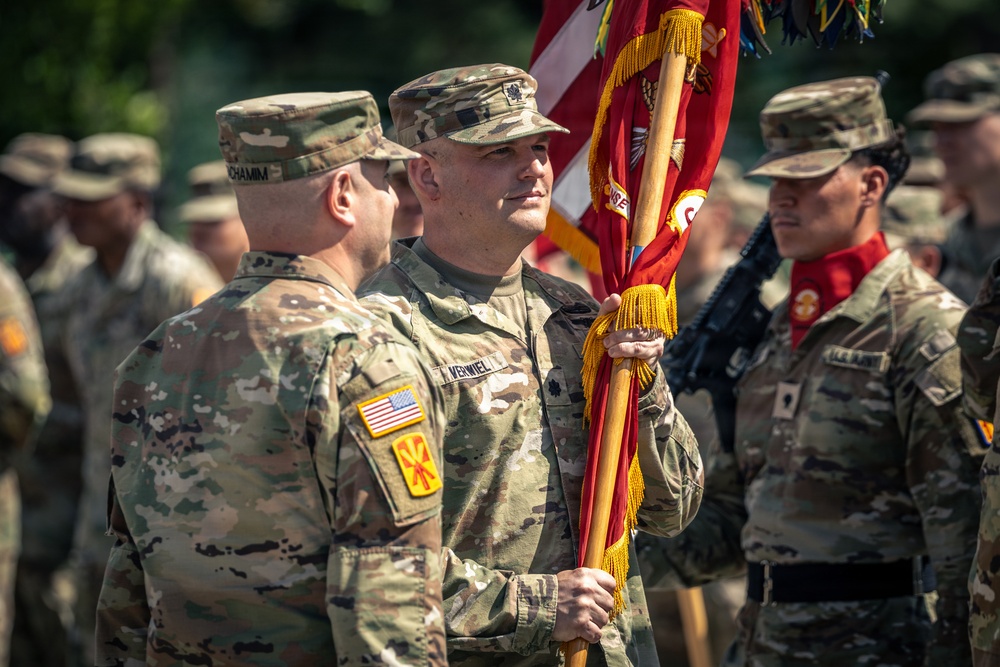 Sgt. Stout Battalion in Europe welcomes new command team