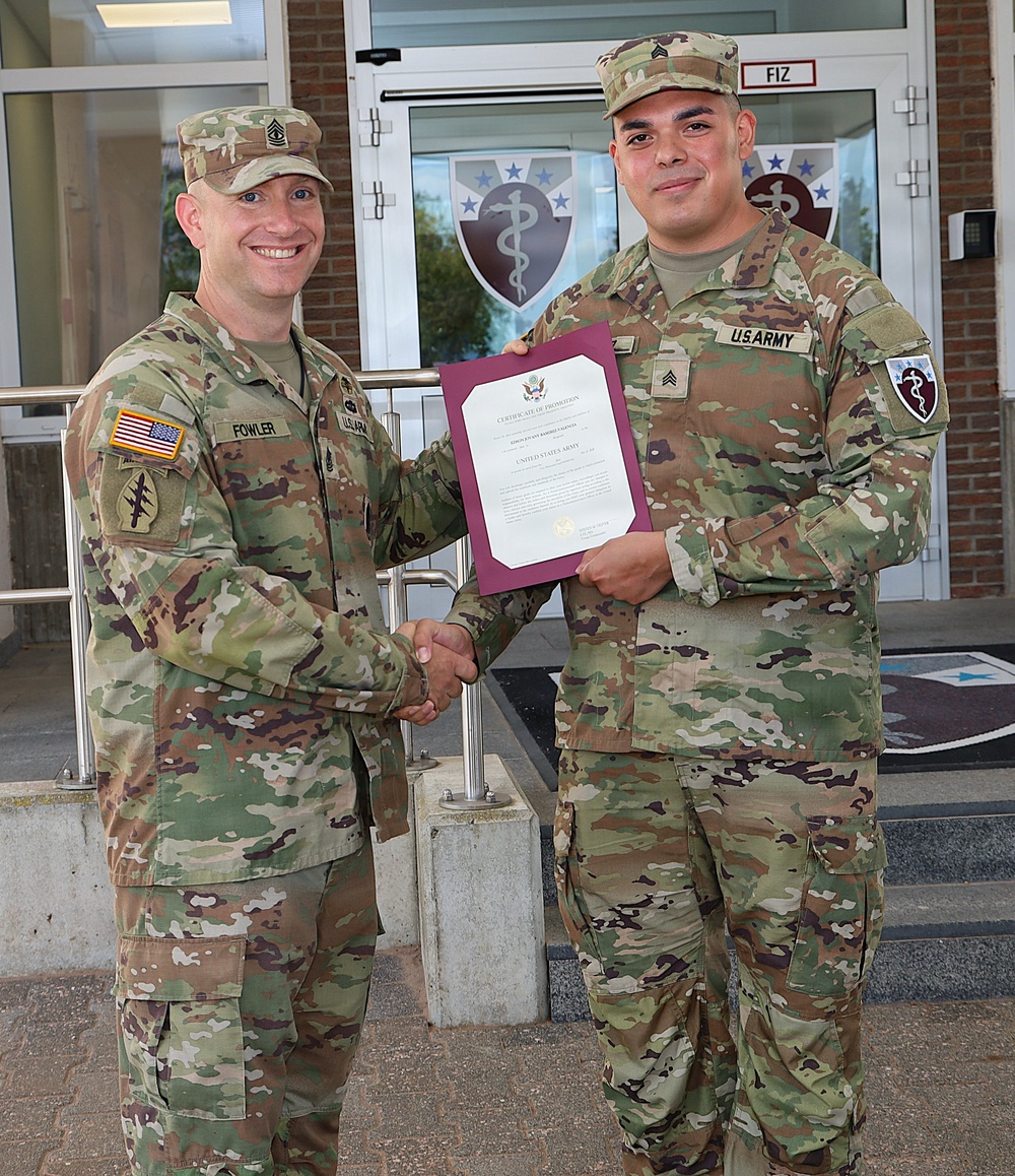 68th TMC Promotion and Reenlisment Ceremony