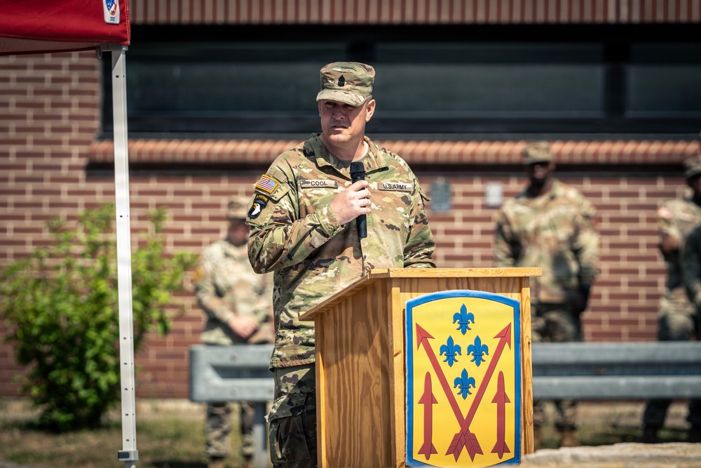 Sgt. Stout Battalion in Europe welcomes new command team