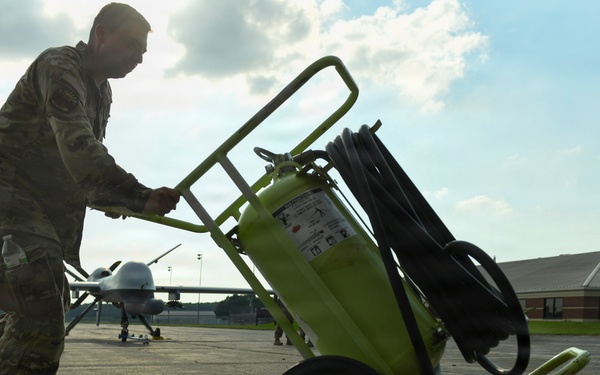 MQ-9 Reaper arrives at Battle Creek ANGB