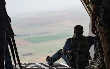 The Steadfast Line hosts civic leaders for MC-130 flight
