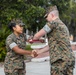 Cpl. Ramirez Reenlistment Ceremony