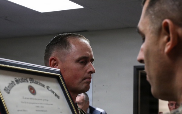 8th Marine Corps District Marketing Chief Promotion Ceremony