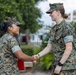 Cpl. Ramirez Reenlistment Ceremony