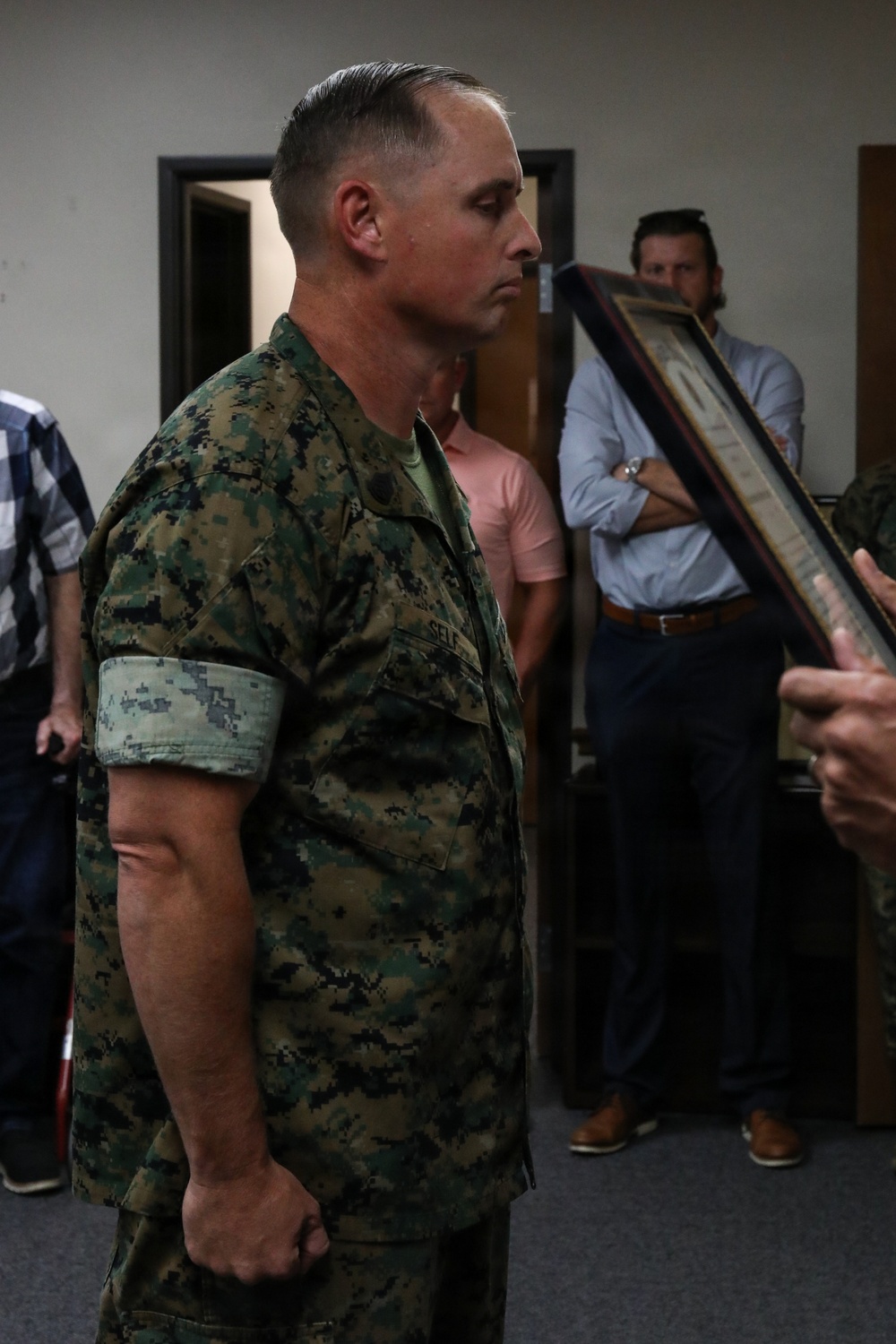 8th Marine Corps District Marketing Chief Promotion Ceremony