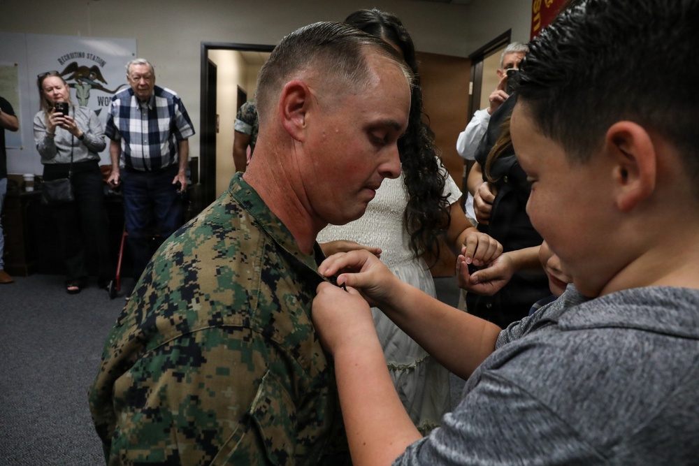 8th Marine Corps District Marketing Chief Promotion Ceremony