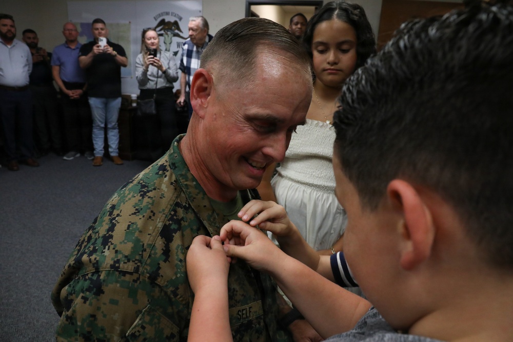 8th Marine Corps District Marketing Chief Promotion Ceremony