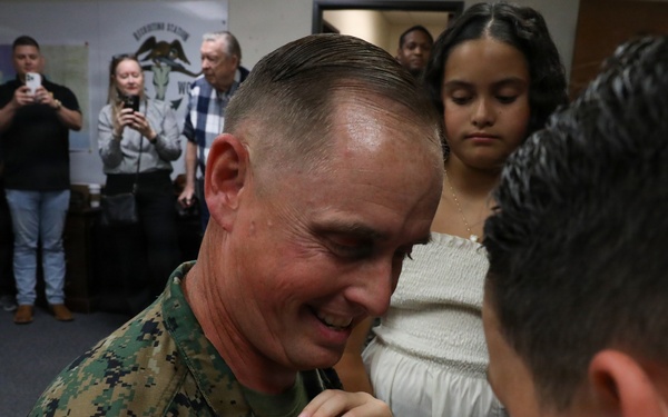 8th Marine Corps District Marketing Chief Promotion Ceremony