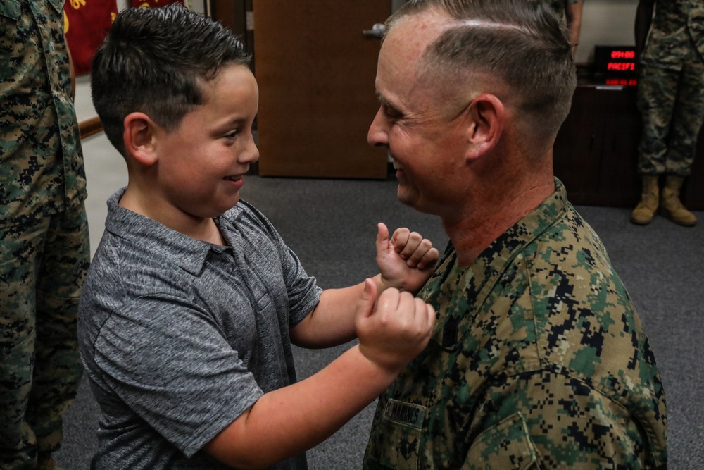 8th Marine Corps District Marketing Chief Promotion Ceremony