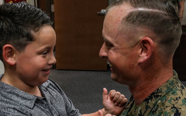 8th Marine Corps District Marketing Chief Promotion Ceremony