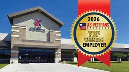Army &amp; Air Force Exchange Service Earns 13th U.S. Veteran’s Magazine Top Veteran-Friendly Employer Award