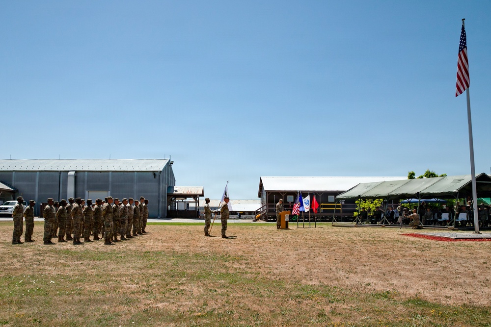 ASG Balkans holds assumption of command ceremony at Camp Bondsteel