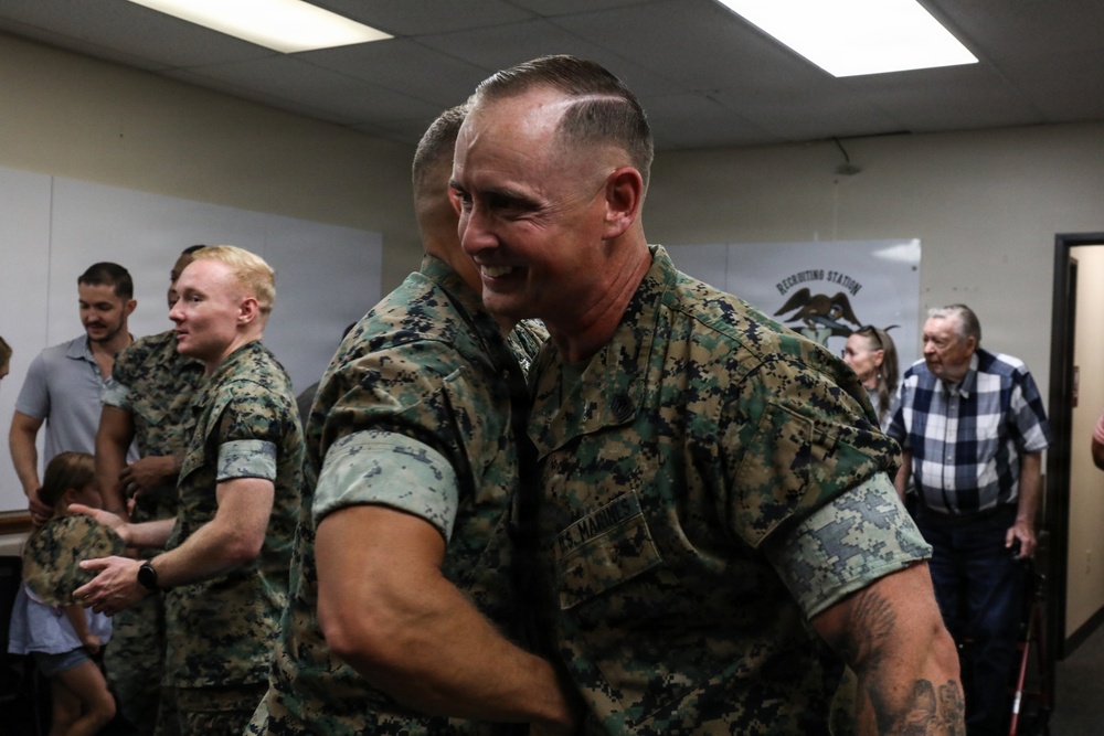 8th Marine Corps District Marketing Chief Promotion Ceremony