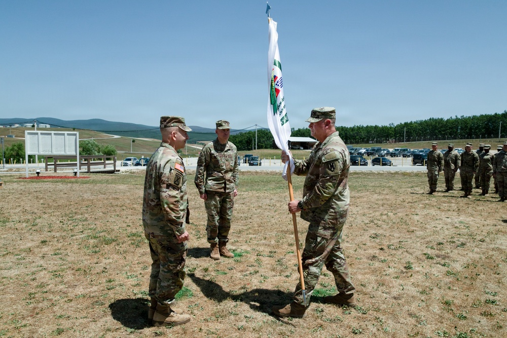 ASG Balkans holds assumption of command ceremony at Camp Bondsteel