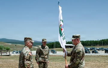 ASG Balkans holds assumption of command ceremony at Camp Bondsteel