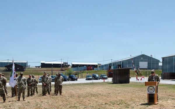 ASG Balkans holds assumption of command ceremony at Camp Bondsteel