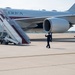 President Trump departs Andrews aboard new Air Force One