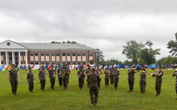 MACG-28 change of command ceremony