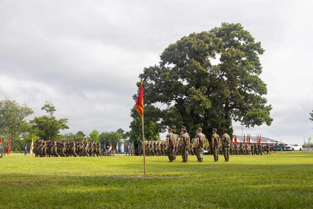 MACG-28 change of command ceremony