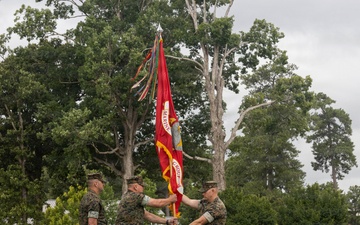MACG-28 change of command ceremony