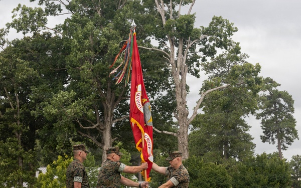 MACG-28 change of command ceremony
